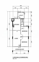 Blk 208 Boon Lay Place (Jurong West), HDB 3 Rooms #620064411